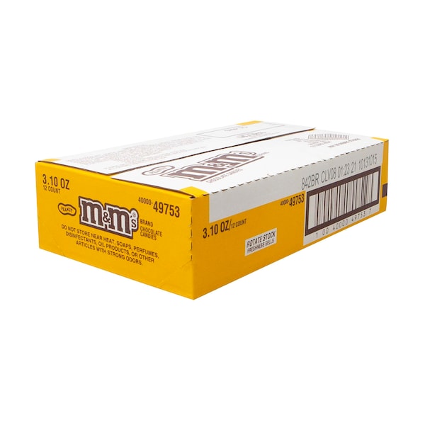 M&M's Peanut Movie Box 3.1 Oz., PK12